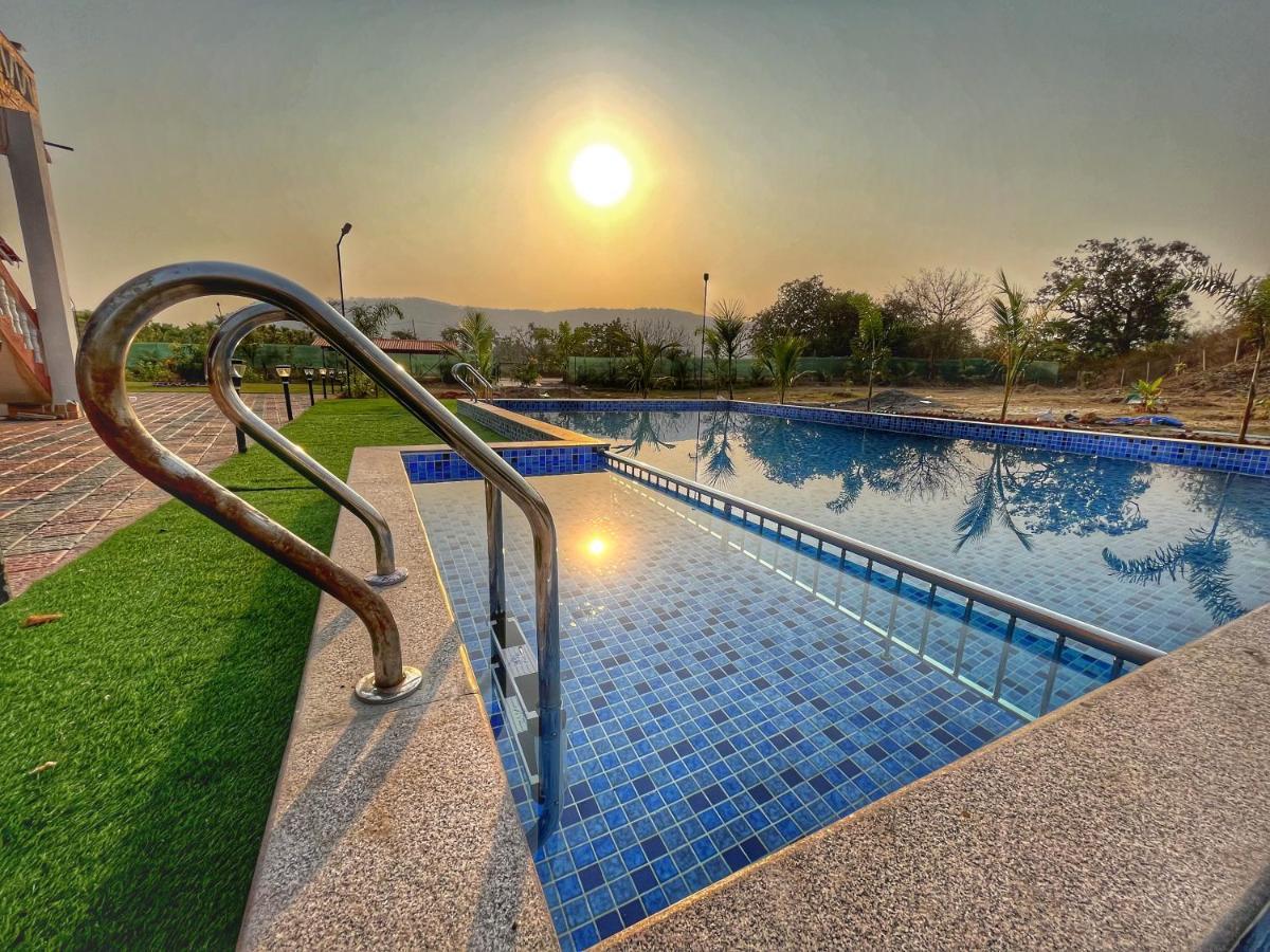 Vibe Meadows Villa With Private Swimming Pool Near Kashid Beach Exterior photo